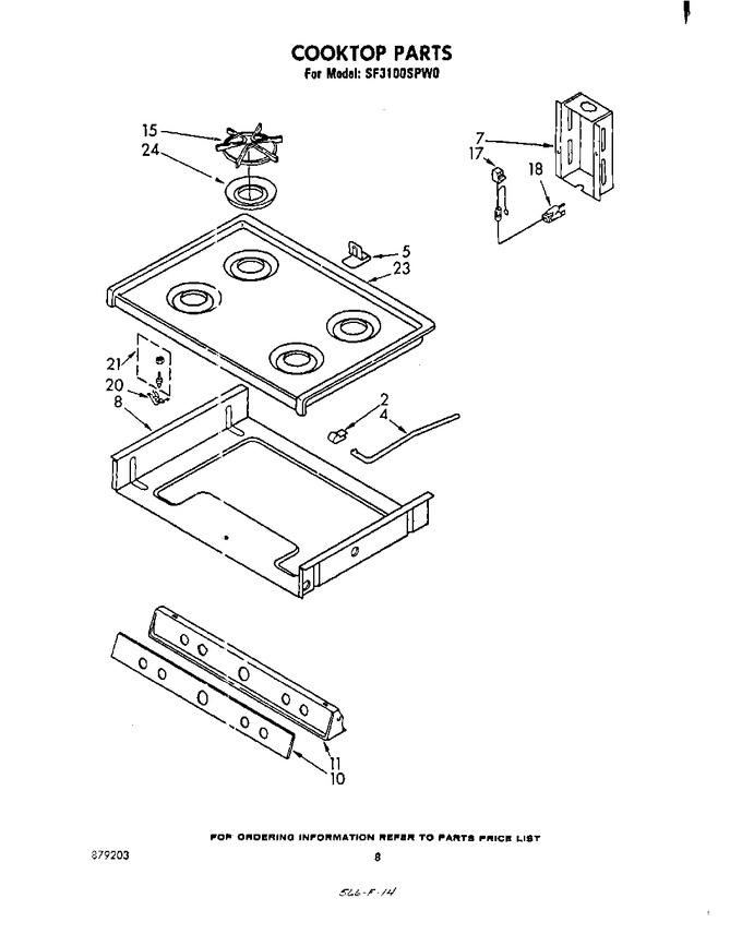 Diagram for SF3100SPW0