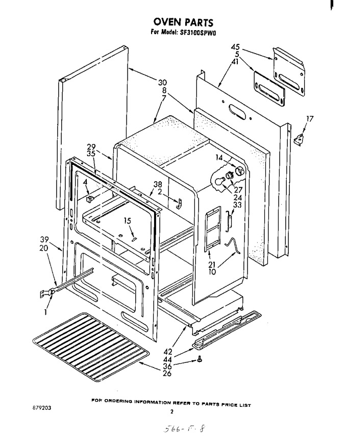 Diagram for SF3100SPW0