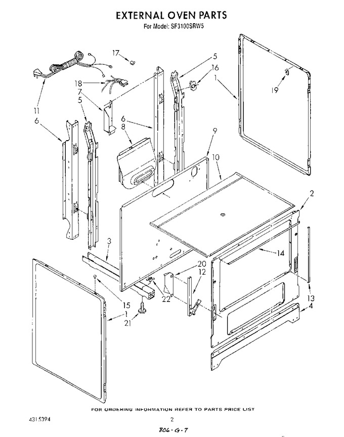 Diagram for SF3100SRW5