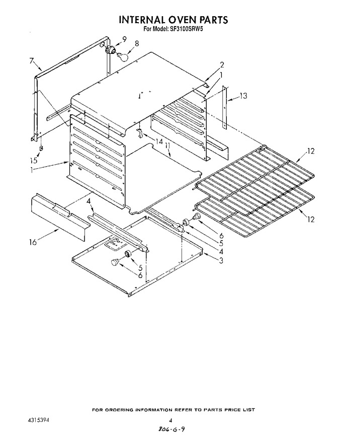 Diagram for SF3100SRW5