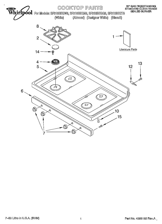 Diagram for SF310BEGW5