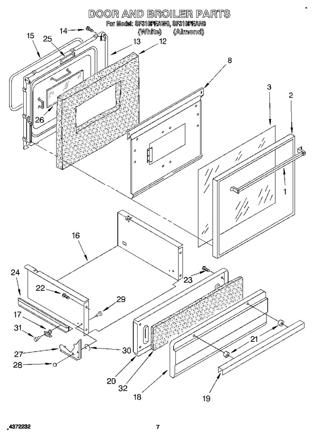 Diagram for SF310PEAW0