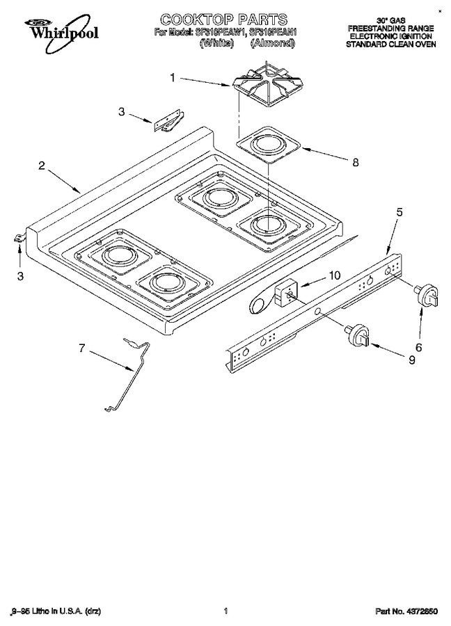 Diagram for SF310PEAN1