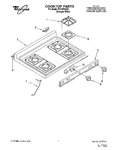 Diagram for 01 - Cooktop