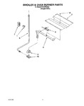 Diagram for 03 - Broiler & Oven Burner