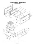 Diagram for 05 - Oven Door And Broiler