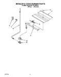 Diagram for 03 - Broiler & Oven Burner