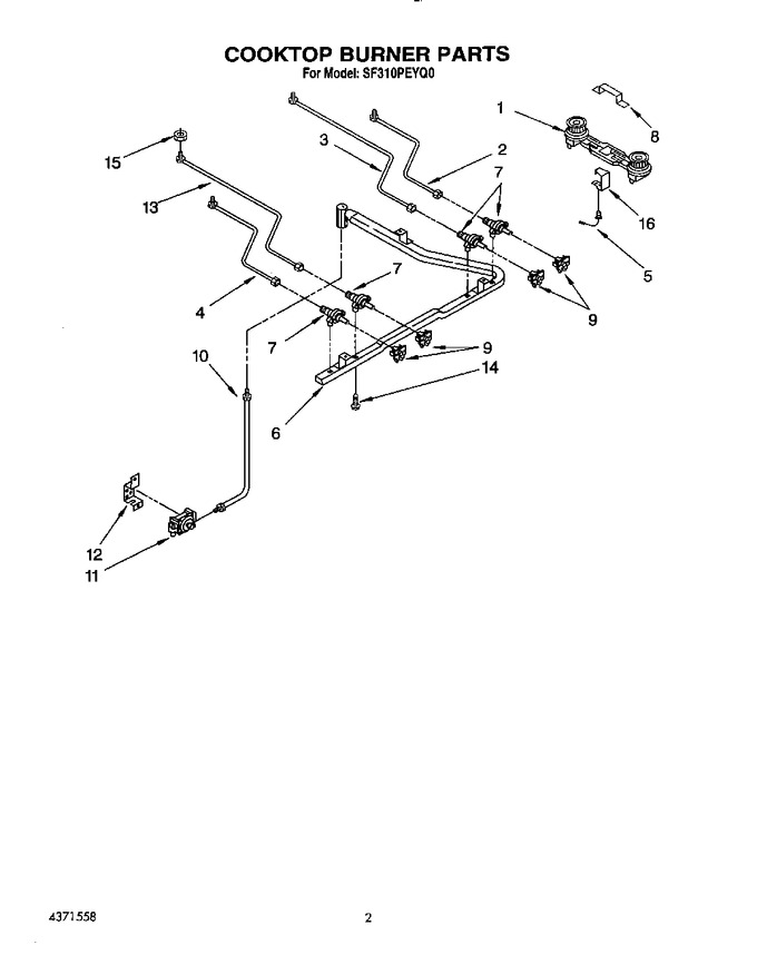 Diagram for SF310PEYQ0