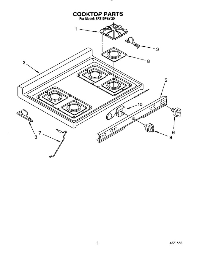 Diagram for SF310PEYQ0