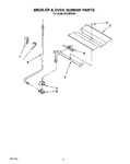 Diagram for 04 - Broiler And Oven Burner