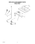 Diagram for 03 - Broiler & Oven Burner