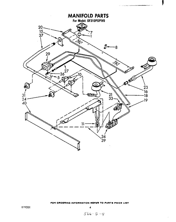 Diagram for SF310PSPW0