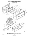 Diagram for 05 - Oven Door And Broiler