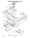 Diagram for 06 - Cooktop And Manifold , Literature And Optional