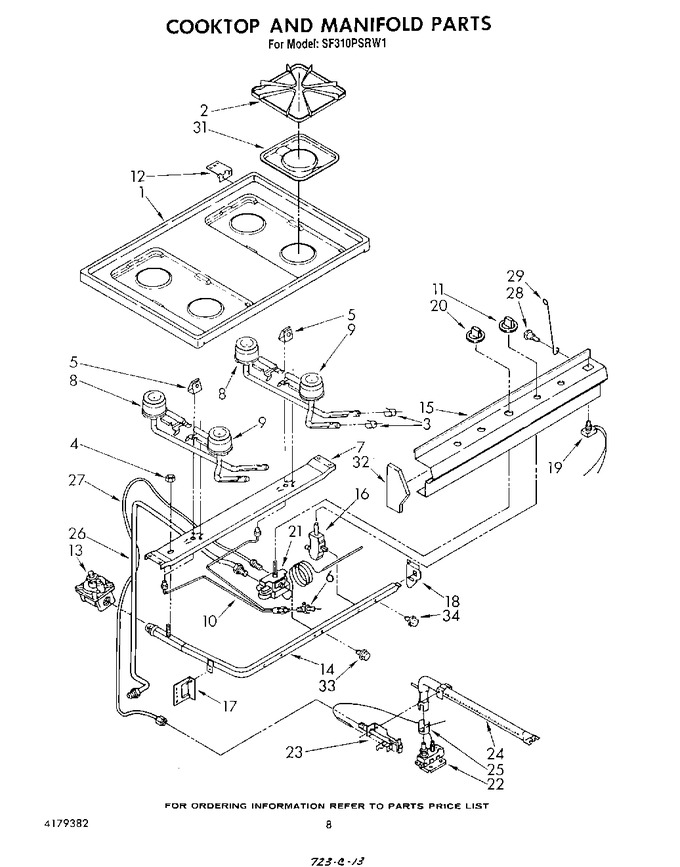 Diagram for SF310PSRW1