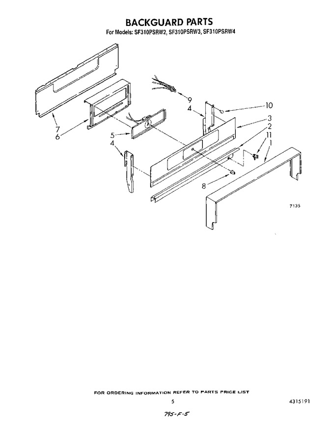 Diagram for SF310PSRW4