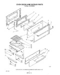 Diagram for 05 - Oven Door And Broiler