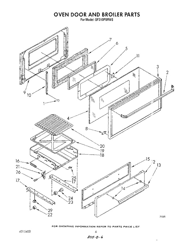 Diagram for SF310PSRW5