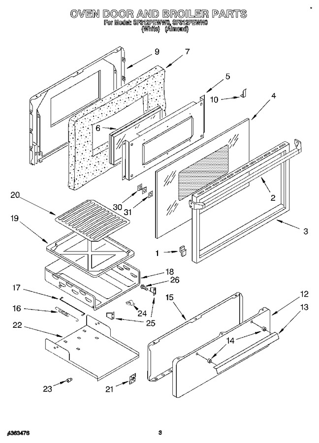 Diagram for SF312PEWN0