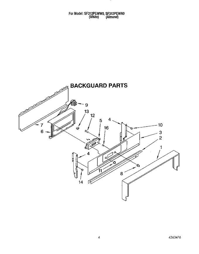 Diagram for SF312PEWN0