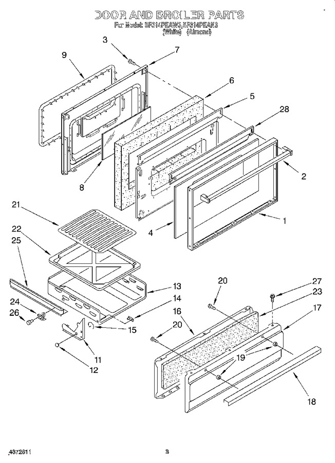 Diagram for SF314PEAW3