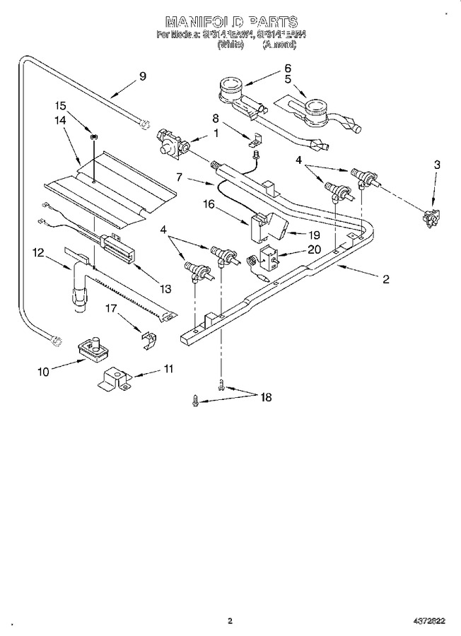 Diagram for SF314PEAW4