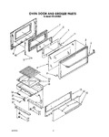 Diagram for 05 - Oven Door And Broiler