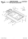 Diagram for 01 - Cooktop Parts