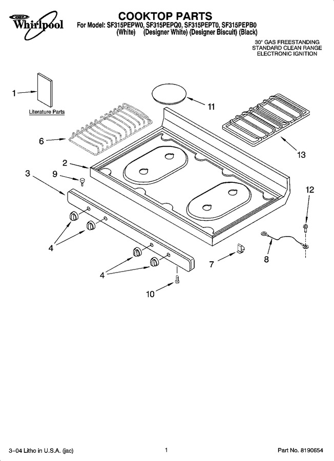 Diagram for SF315PEPW0