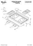 Diagram for 01 - Cooktop Parts