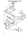 Diagram for 06 - Cooktop And Manifold , Literature And Optional