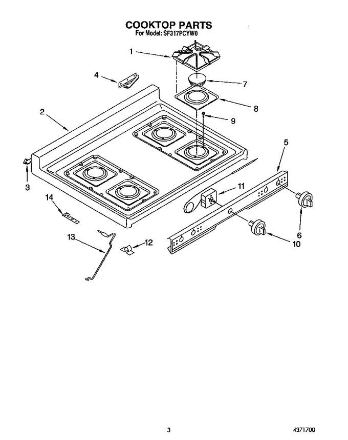 Diagram for SF317PCYW0