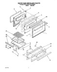 Diagram for 05 - Door And Broiler