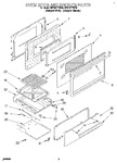 Diagram for 02 - Oven Door And Broiler