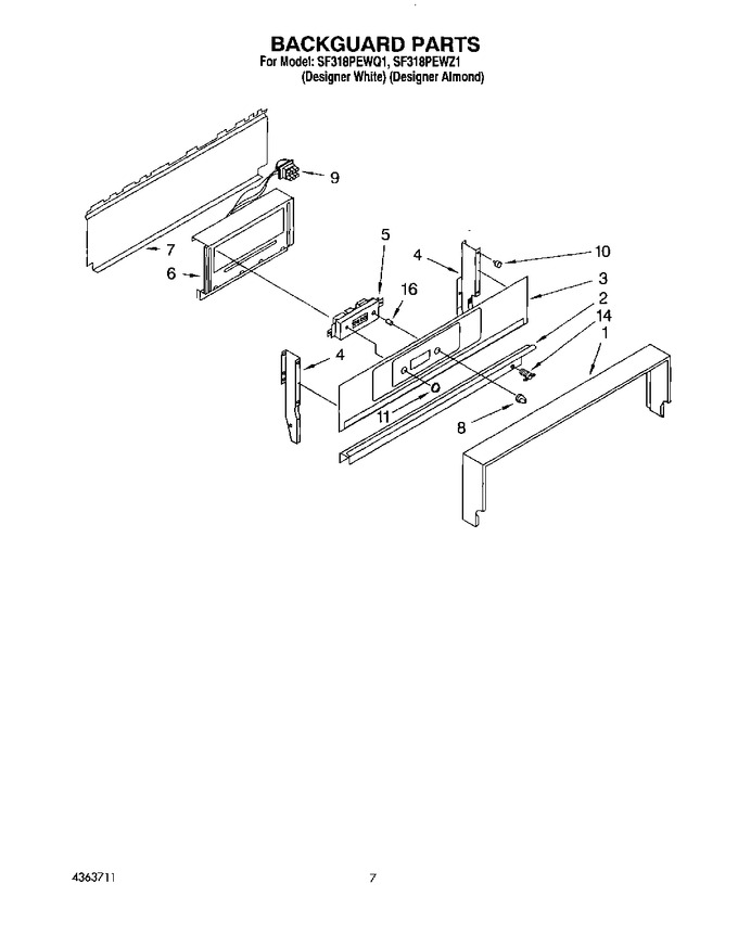 Diagram for SF318PEWQ1