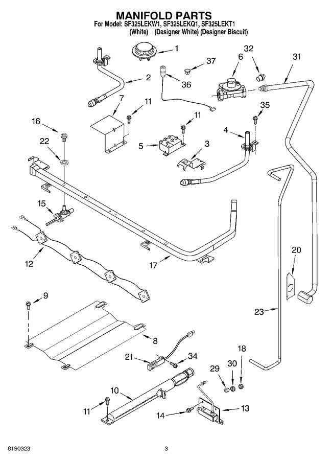 Diagram for SF325LEKT1