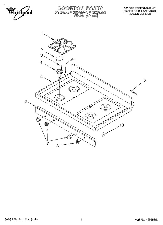 Diagram for SF325PEEW0