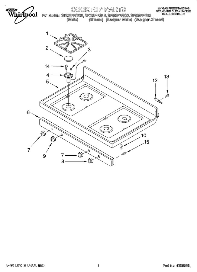 Diagram for SF325PEGQ0