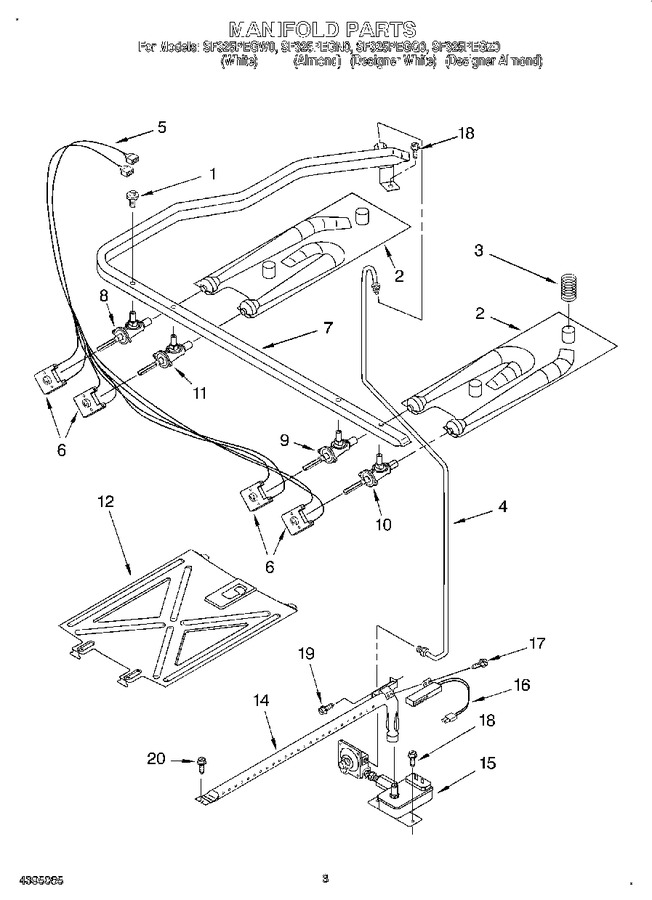 Diagram for SF325PEGW0