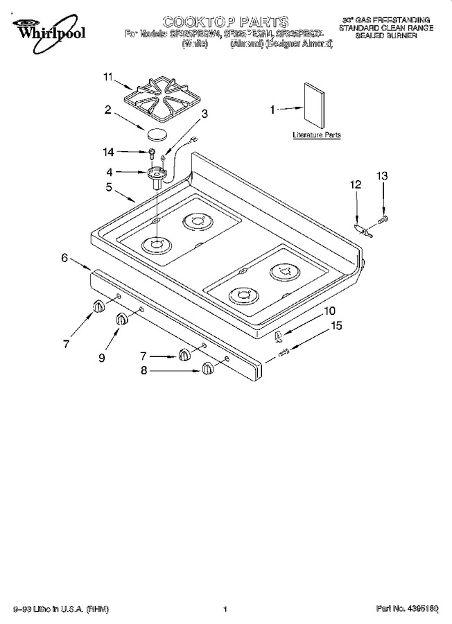 Diagram for SF325PEGW4