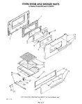 Diagram for 05 - Oven Door And Broiler