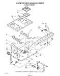 Diagram for 06 - Cooktop And Manifold , Literature And Optional