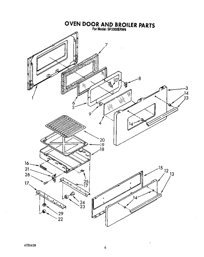 Diagram for SF3300ERW6