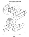 Diagram for 05 - Oven Door And Broiler