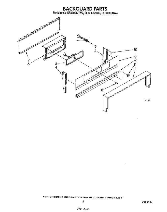 Diagram for SF3300SRW4