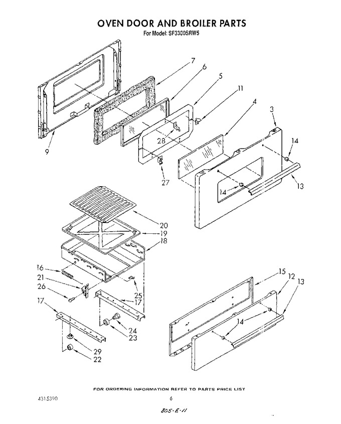 Diagram for SF3300SRW5