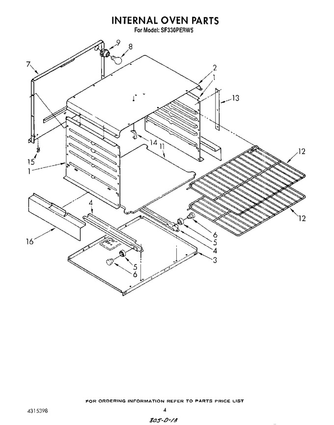 Diagram for SF330PERW5