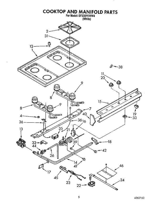 Diagram for SF330PEWW4