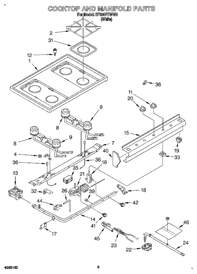 Diagram for SF330PEWW5