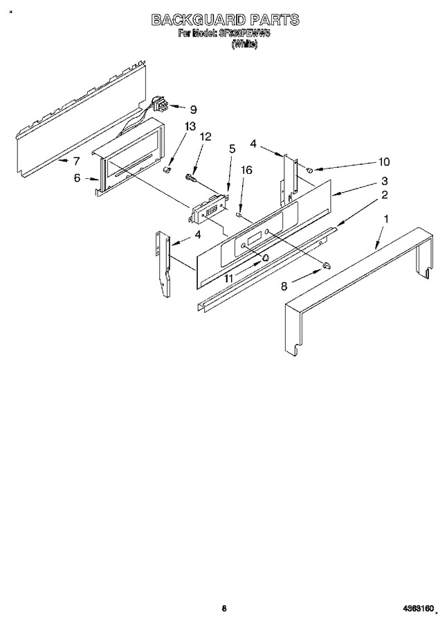 Diagram for SF330PEWW5